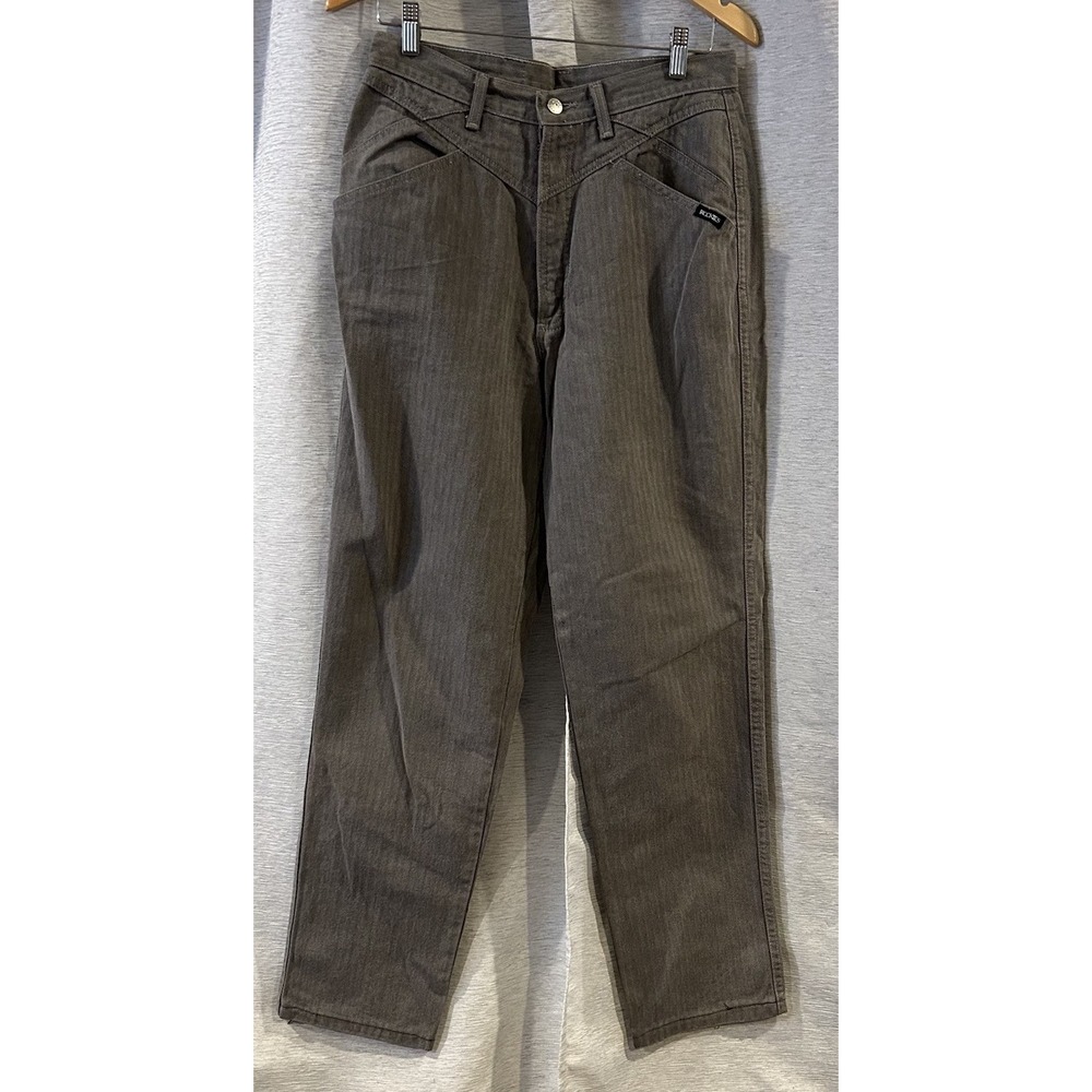 Vtg Rockies High Rise‎ Bareback Jeans Herringbone Riding